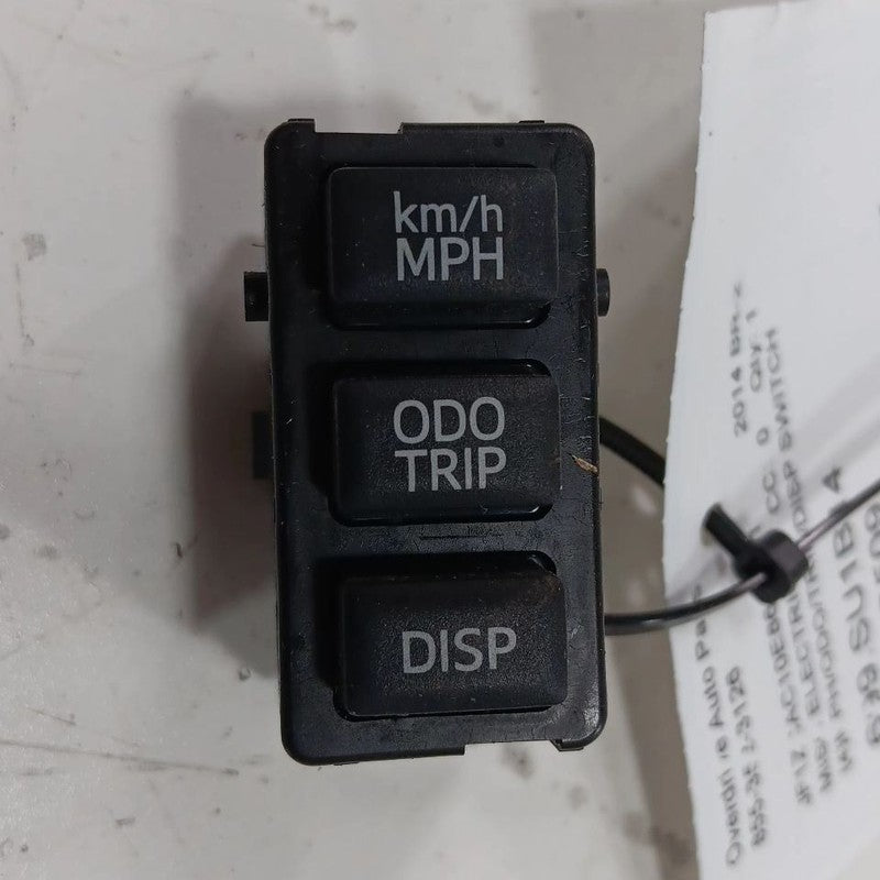Subaru BRZ MPH ODO TRIP  DISP Switch 2013 2014 2015 2016 OEM