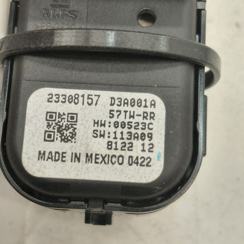 Chevy Volt Power Window Switch Right Passenger Rear  2019 2018 2017 20