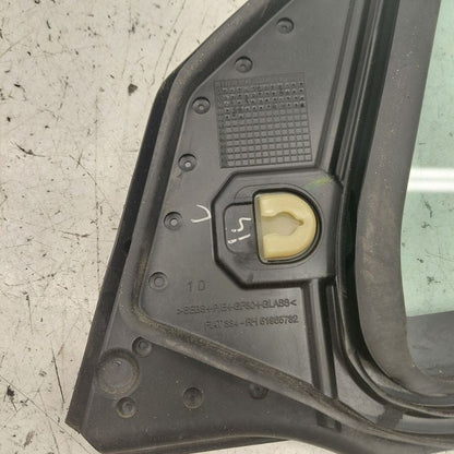 2018 Fiat 500 X Model Passenger Right Front Door Vent Glass Window