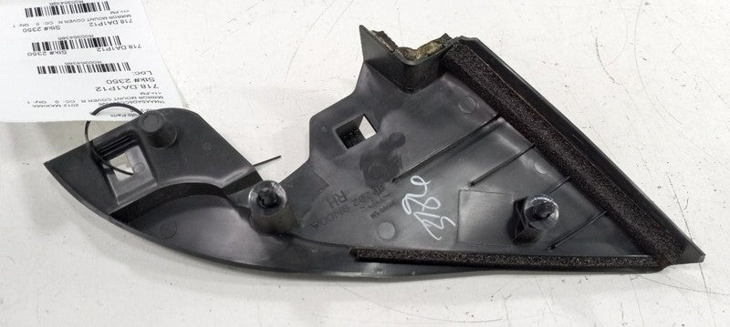 Nissan Maxima Mirror Mount Cover Door Trim Right Passenger 2011 2012 2