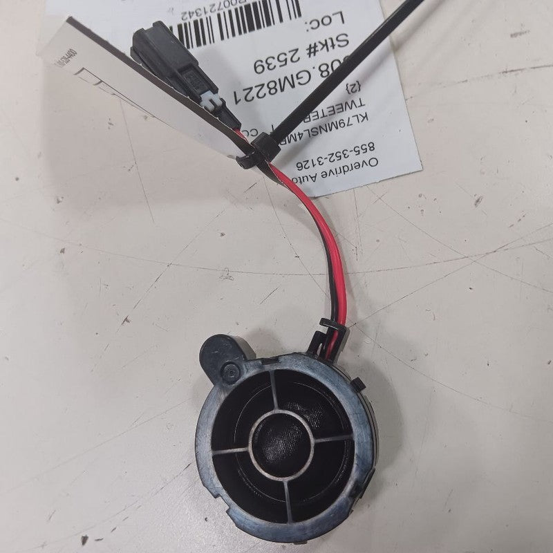 Chevy Trailblazer Tweeter Left Driver Tweeter Speaker  2021 2022 2023 2024 2025