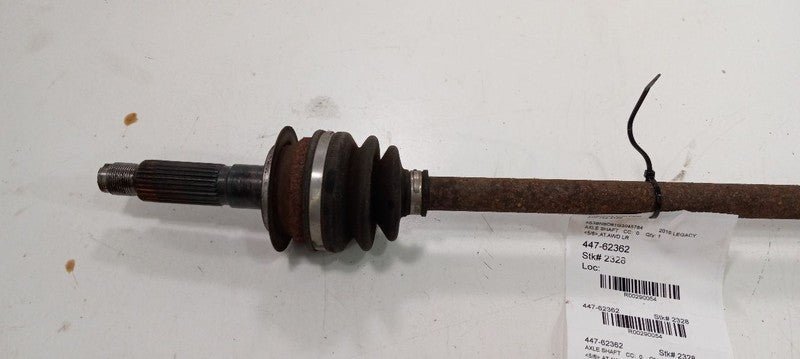 CV Axle Shaft Rear 2.5L Fits 15-19 Subaru Legacy OEM