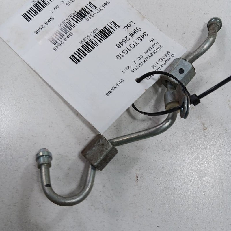 Toyota Yaris 1.5 Gas Fuel Line  2020 2019 2018 2017 2016 OEM