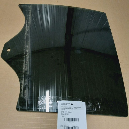 Left Rear Door Glass Window With Privacy Tint Opt Ako Fits 18-24 Chevy
