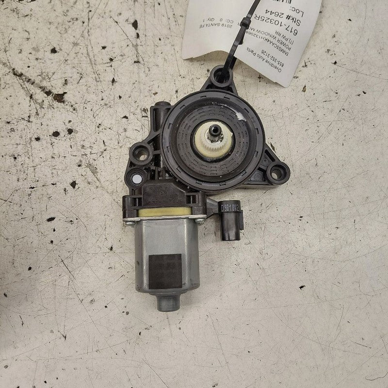 Passenger Right Rear Power Window Motor Fits 19-23 Hyundai Santa Fe