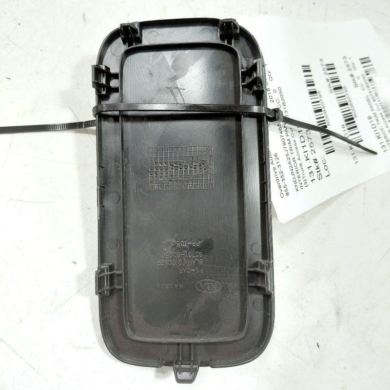 Kia Soul Rear Trunk Access Cover {85731B2050} 2017 2018 2019 OEM