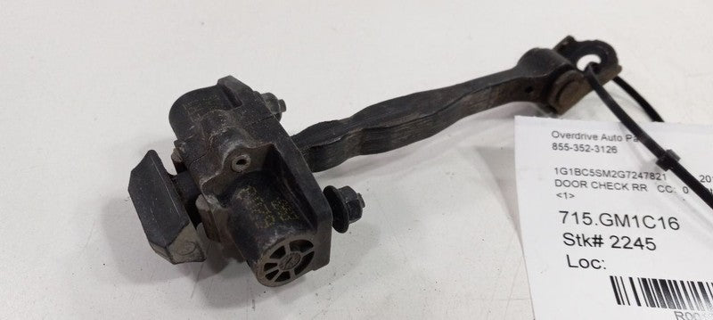 Chevy Cruze Door Check Right Passenger Rear Hinge Stopper Detent 2016 