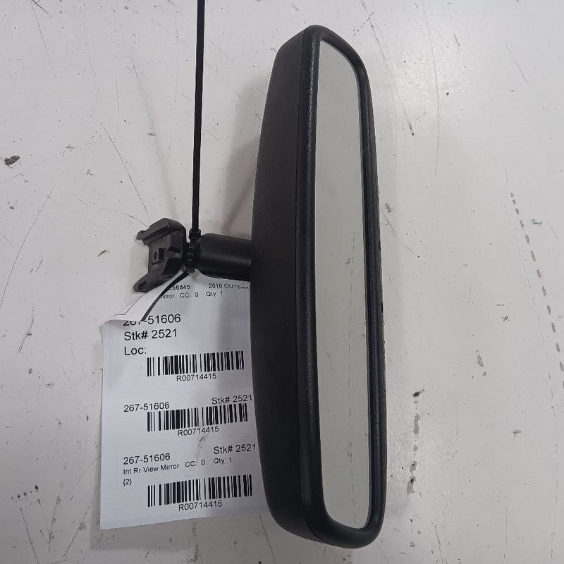 H501SAL100 Interior Rear View Mirror Fits 15-17 Subaru Legacy