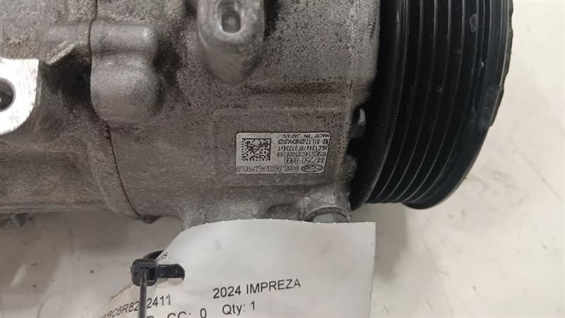 Subaru Impreza Air Conditioning AC Compressor 2024 OEM