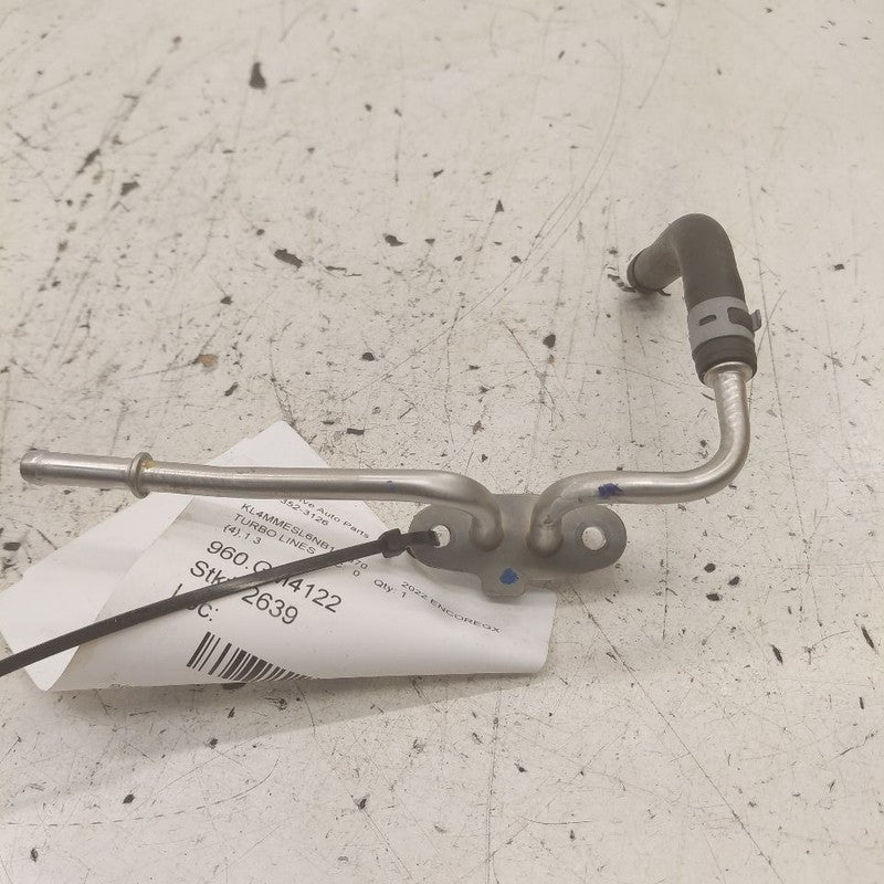 Buick Encore GX Super Turbo Charger Oil Line Hose Tube  2022 2023 2024