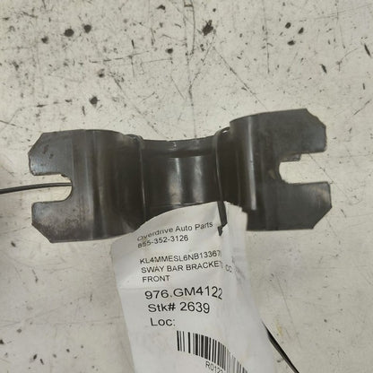 Buick Encore GX Front Sway Bar Bushing Mounting Bracket  2022 2023 202