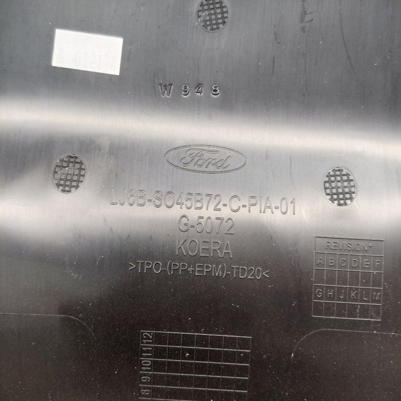 Ford Escape Center Console Rear End Cap Trim Cover  2022 2023 2024