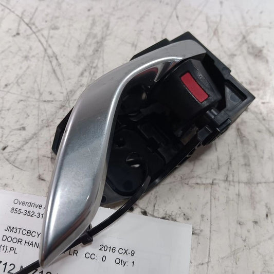 Mazda CX-9 Door Handle Left Rear Interior Inside  2016 2017 2018