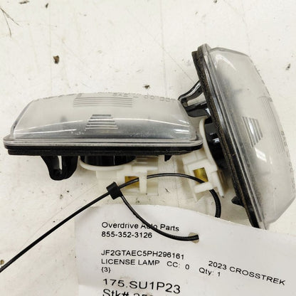 Subaru Crosstrek License Plate Light Lamp  2023 2022 2021