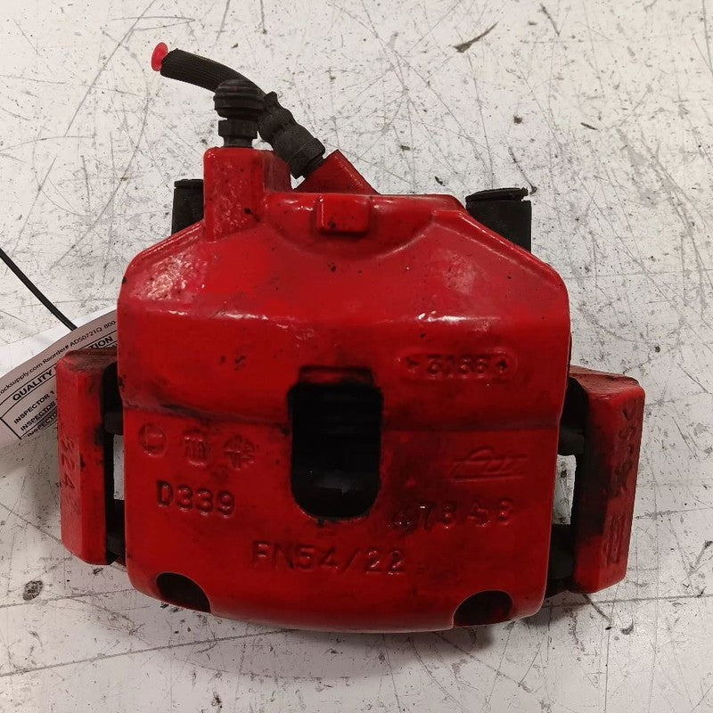 Passenger Right Bake Caliper 2 Door Front Painted Red Fits 12-17 FIAT 