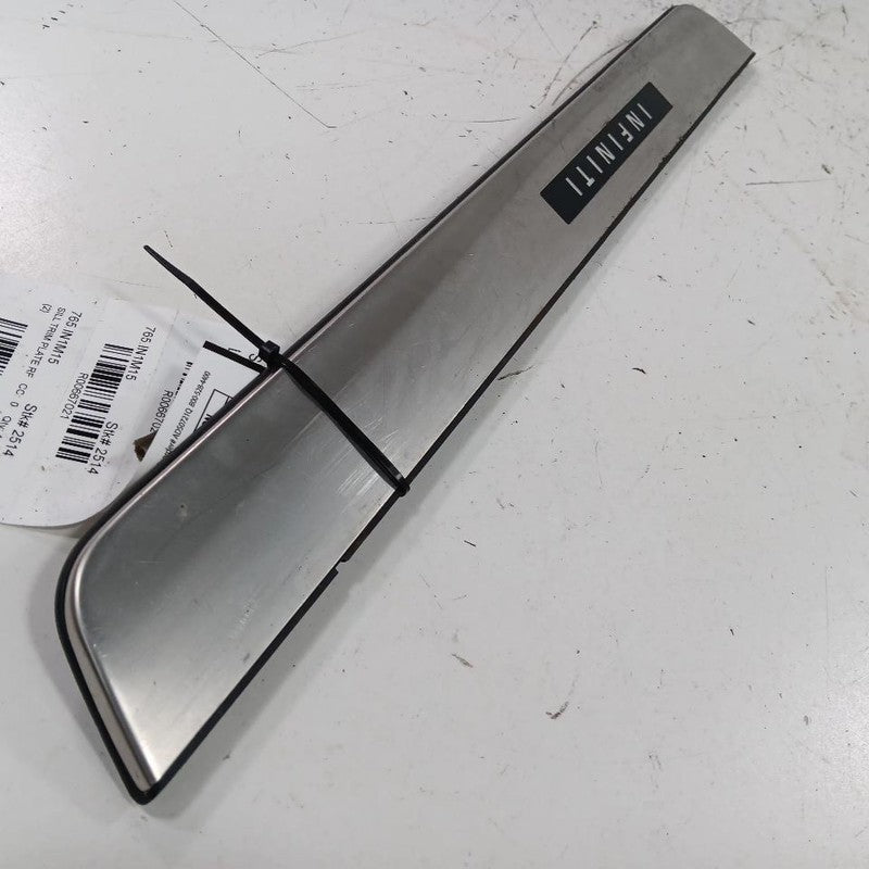 INFINITI Q50 Sill Trim Plate Door Jam Threshold Right Passenger Front  2014 2015