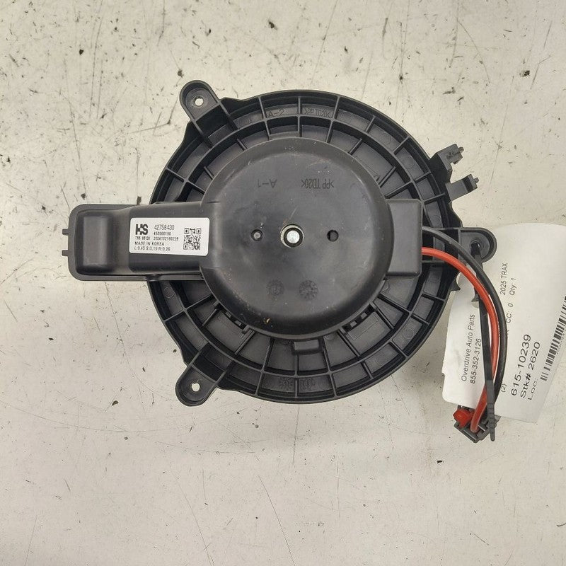 Blower Motor Fits 24-25 Chevy Trax