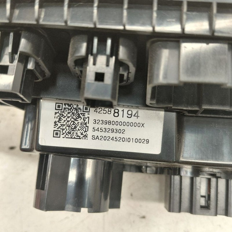 Temperature Control Heat AC Switch With Heated Seat Opt KA1 17-21 Chev