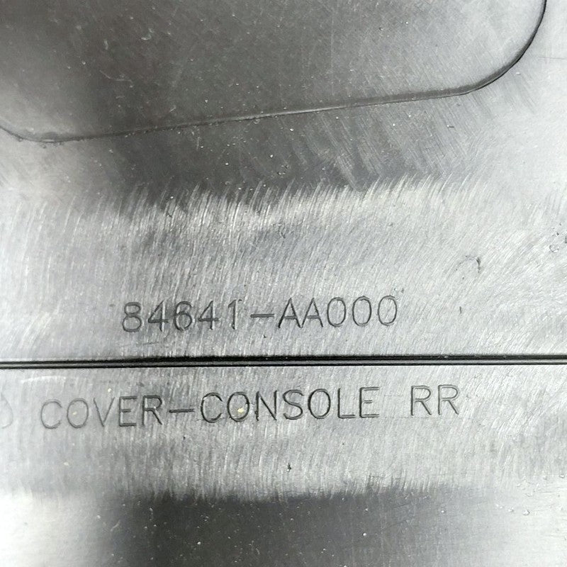 Hyundai Elantra Center Console Rear End Cap Trim Cover  2024 2023 2022