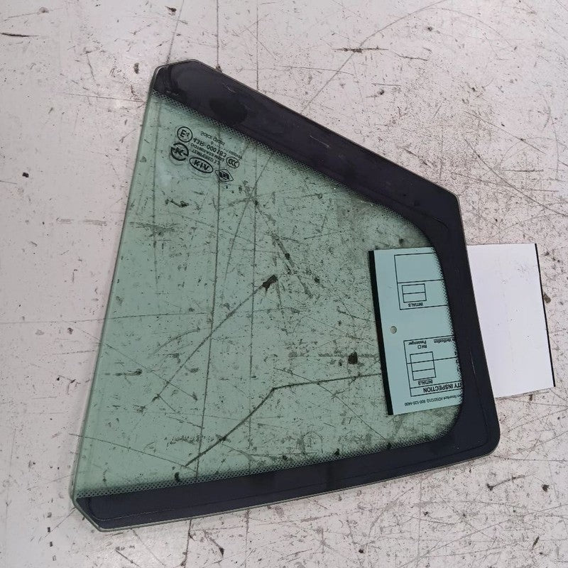 Left Rear Door Vent Window Glass Sedan Fits 14-18 Kia Forte  OEM