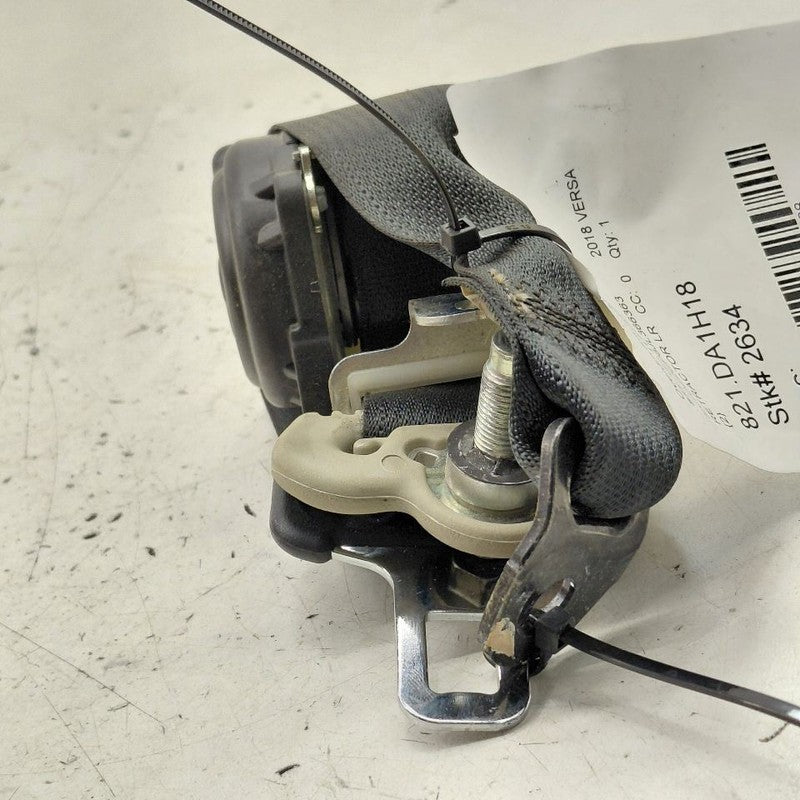 Nissan Versa Note Seat Belt Strap Retractor Left Driver Rear Back 2019