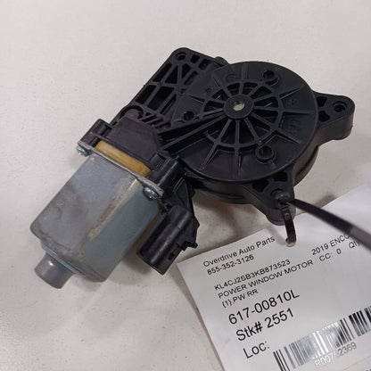 Left Rear Power Window Motor Fits 13-22 Buick Encore OEM
