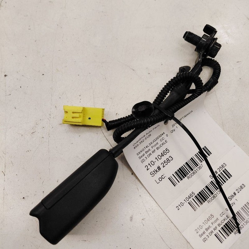 Passenger Right Front Seat Belt Buckle US Built VIN 5 1st Digit 16-20 