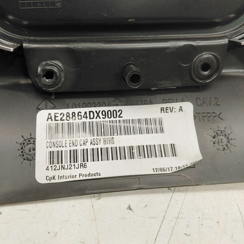 Chrysler 300 Center Console Rear End Cap Trim Cover  2017 2018 2019