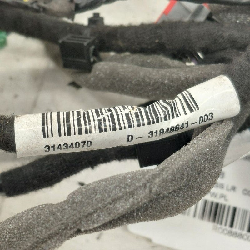 Volvo S60 Door Harness Wire Wiring Left Driver Rear  2018 2017 2016