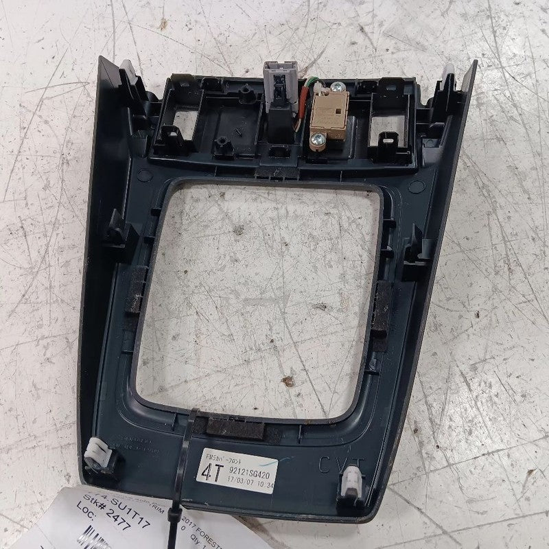 Subaru Forester Shifter Bezel Trim Shift Console Surround Trim  2016 2