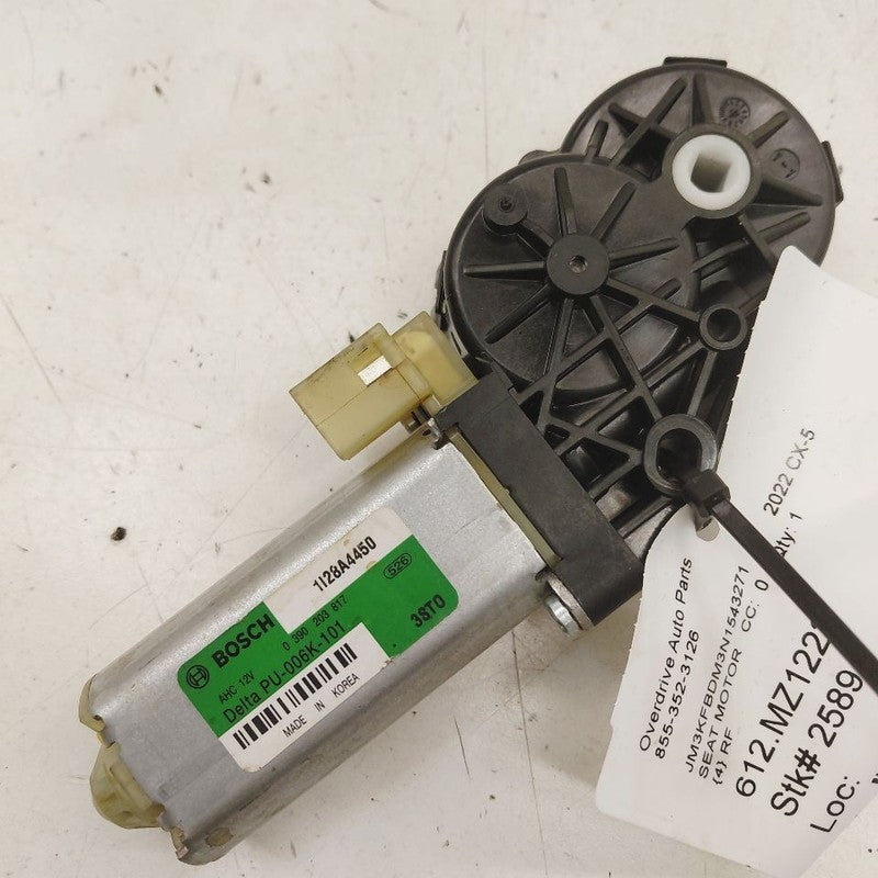Mazda CX-5 Passenger Right Front Seat Belt Motor 2023 2022 2021 2020 O