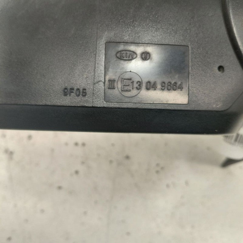 Passenger Right Side View Door Mirror Without Turn Signal 17-22 Kia Sp
