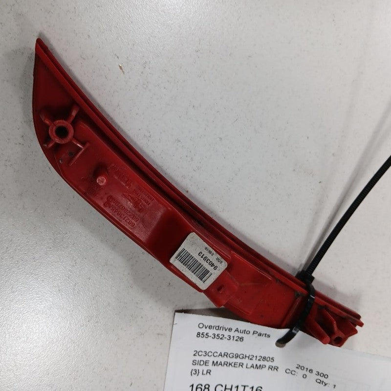 Chrysler 300 Left Rear Marker Light Lamp  2015 2016 2017 2018 2019