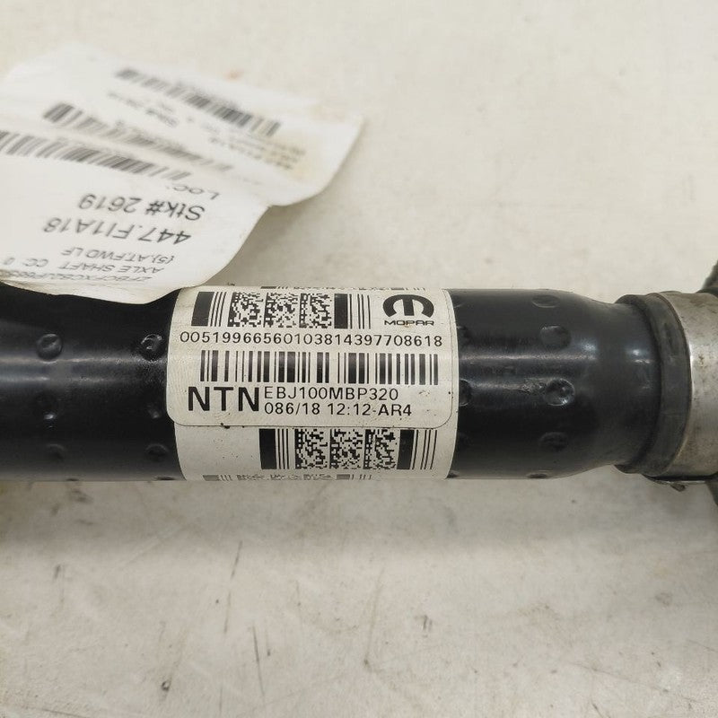 2018 Fiat 500 X Model Driver Left Front CV Axle Shaft