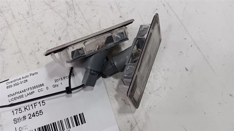 Kia Forte License Plate Light Lamp  2014 2015 2016