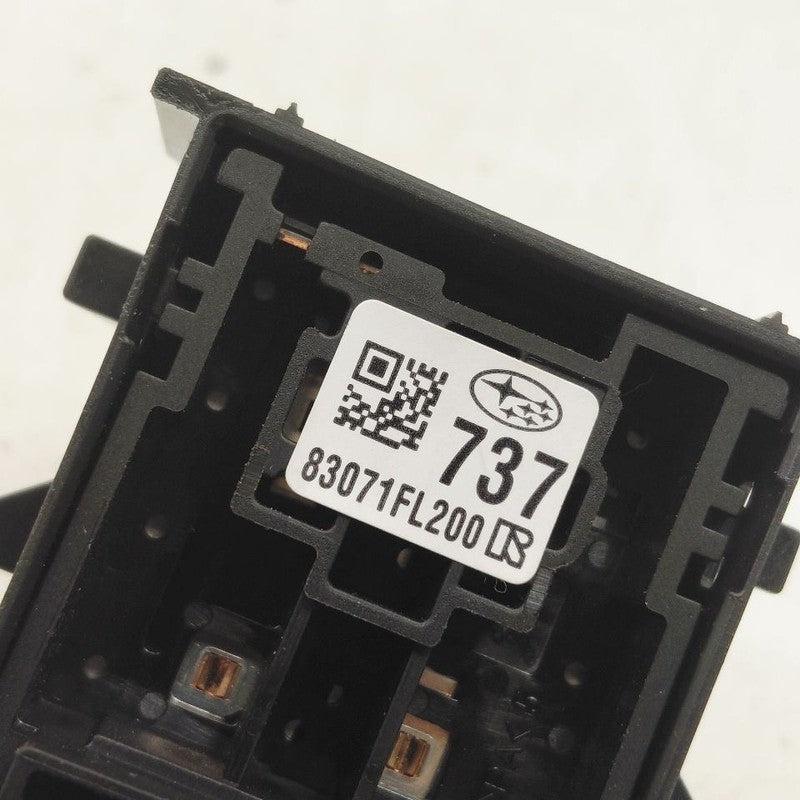 Subaru Crosstrek Window Switch Power Left Driver Rear  2023 2022 2021