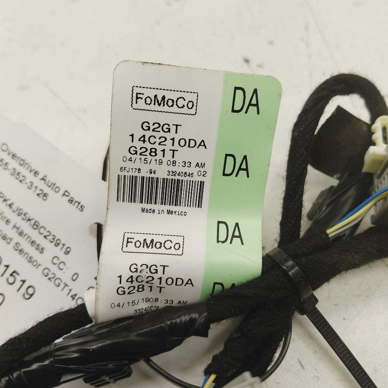 Ford Edge Sun Load Sensor Wire Harness {G2GT14C210DA} 2019 2020 2021 2