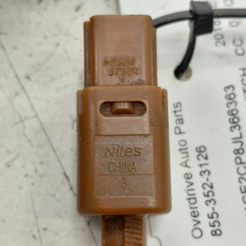 Nissan Versa Note Brake Pedal Switch  2019 2018 2017
