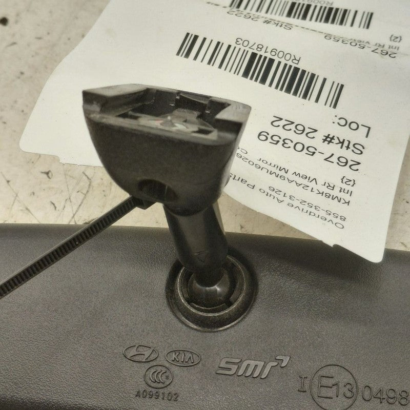 Interior Rear View Mirror Without Automatic Dimming Fits 10-25 Kia Sou