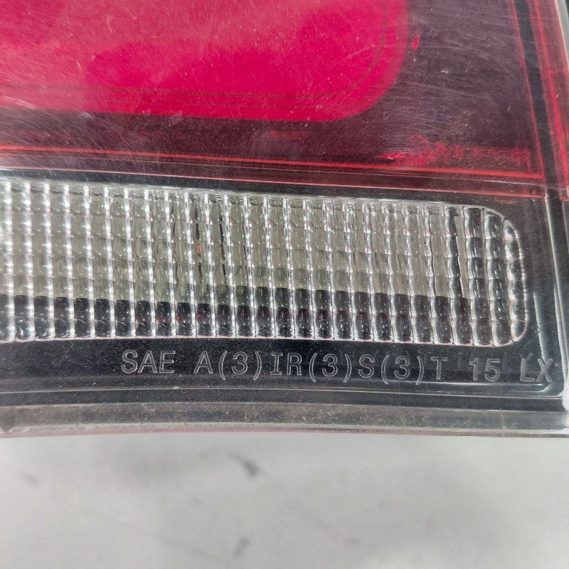 Left Rear Tail Light Brake Light Black Trim Fits 15-23 Chrysler 300 OE