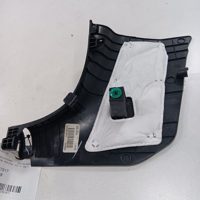 Hyundai Elantra Kick Panel Trim Right Passenger  2017 2018 2019 2020 O