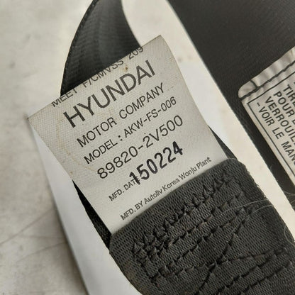 Hyundai Veloster Seat Belt Strap Retractor Right Passenger Rear Back  