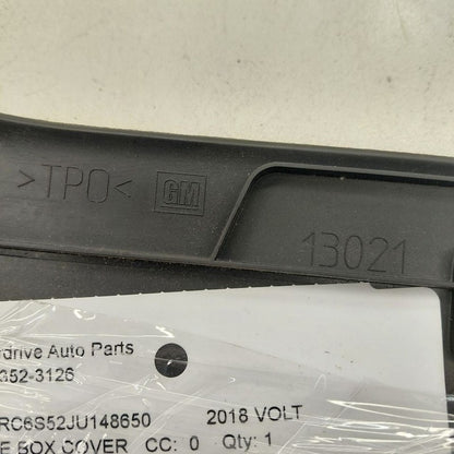 Chevy Volt Fuse Box Cover 2019 2018 2017 2016