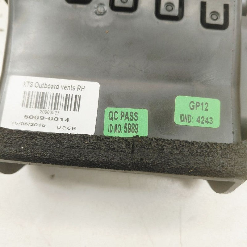 Cadillac XTS Dash Air Vent Right Passenger      2016 2017 2018