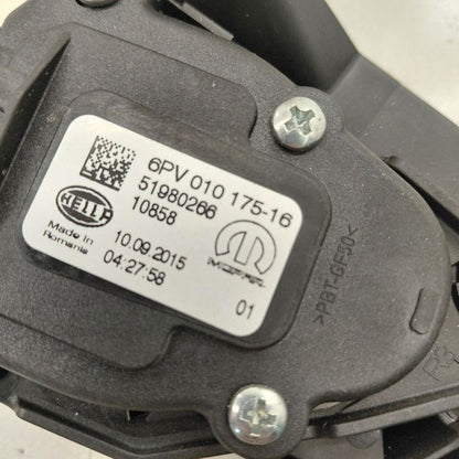 Fiat 500 X Model   Gas Pedal  2016 2017