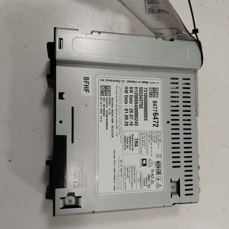 Audio Equipment Radio Receiver ID 84705645 Fits 20-21 GMC Acadia 