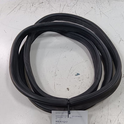 Kia Optima Trunk Lid Hatch Door Rear Back Rubber Seal  2018 2017 2016