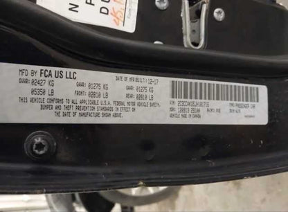 Chrysler 300 Idler Timing Gear Retainer {05184359AB} 2017 2018 2019