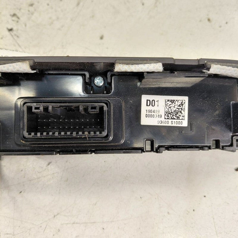 Hyundai Santa Fe Heated Seat Switch {93600S1000} 2019 2020