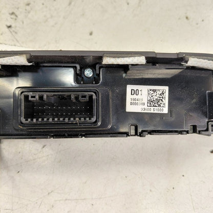 Hyundai Santa Fe Heated Seat Switch {93600S1000} 2019 2020